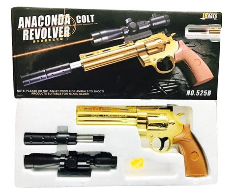 Buy BabyGo Baby James Bond Golden Toy With 150+ Normal Bullets - Multi ...