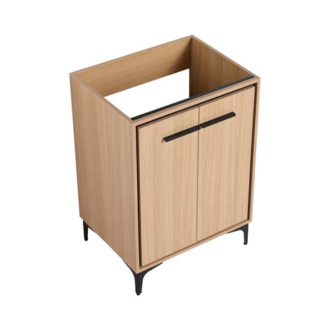 24 Inch Bathroom Vanity Base ,Modern Bathroom Cabinet With 2 Door ...