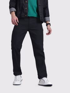 Roadster Regular Men Black Jeans - Buy Roadster Regular Men Black Jeans ...