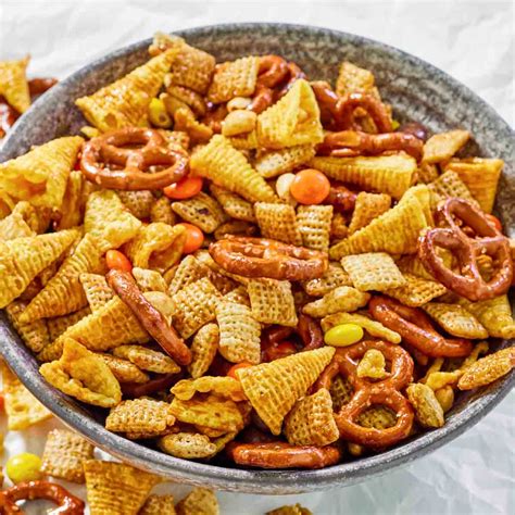Cheddar Chex Mix - Game Day Eats