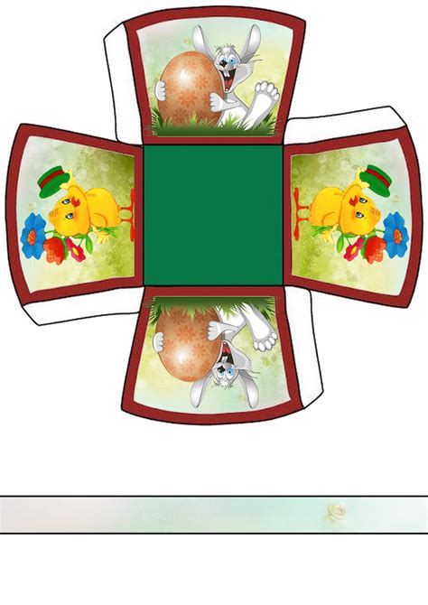 Image result for Paper Box Template Printable Easter