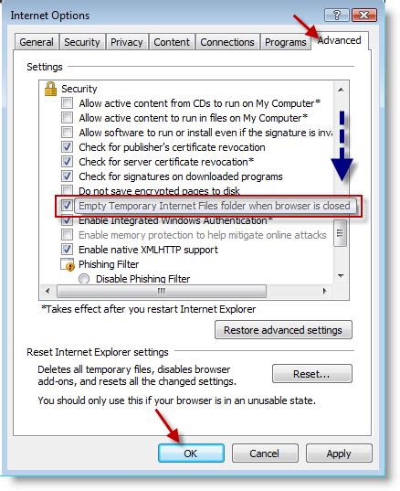 Image result for Automatically Clear Browsing History