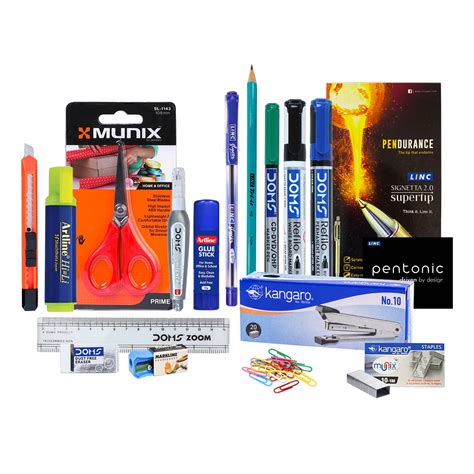 Ondesk Essentials Desk Accessories Office Basic Kit | Includes Pen ...