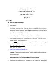 Image result for Class 7 17th Assignment Answer ICT