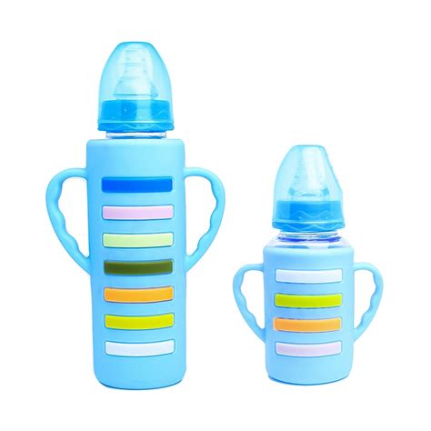 Buy The Little Lookers High Borosilicate Glass Feeding Bottle with ...