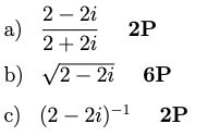 Image result for Complex Numbers Cartesian Form