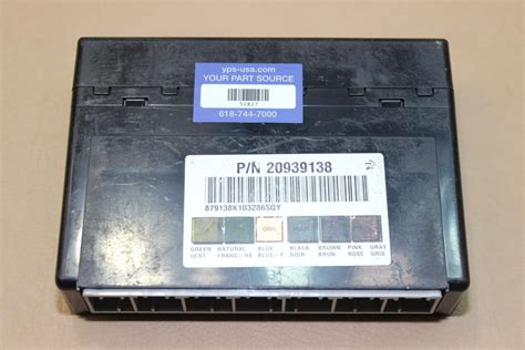 Image result for 2005 Chevy Silverado Body Control Module