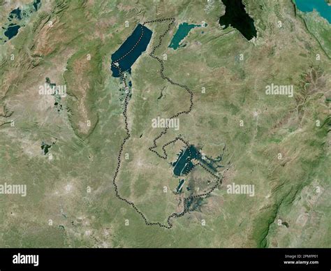 Luapula, province of Zambia. High resolution satellite map Stock Photo - Alamy