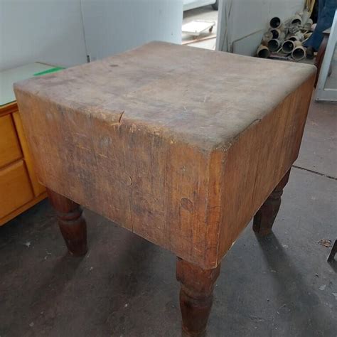 Image result for Butcher Block Table