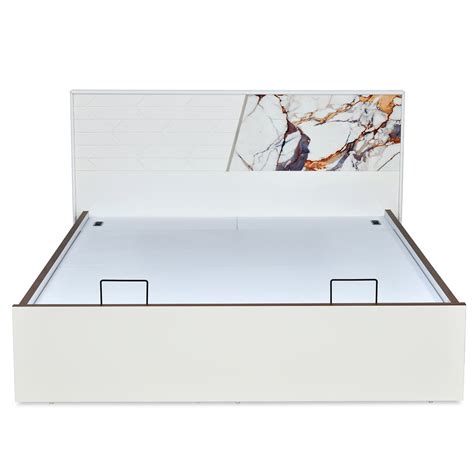 Buy Galaxy Prime Bed with Semi Hydraulic Storage Online | Nilkamal Homes