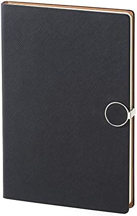 REGAL Executive A-5 PU Leather Notebook Diary Journal with Sliding ...