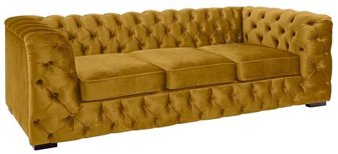 A to Z Furniture 3 Seater Chesterfield Sofa Living Room Bedroom Home ...