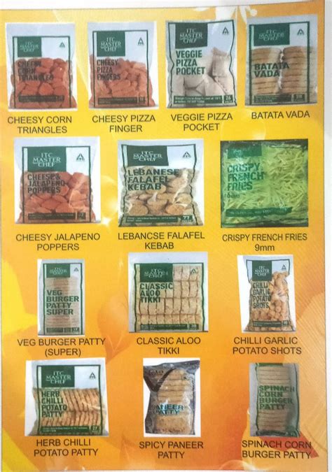 Menu at Sai Marketing Office, Mumbai