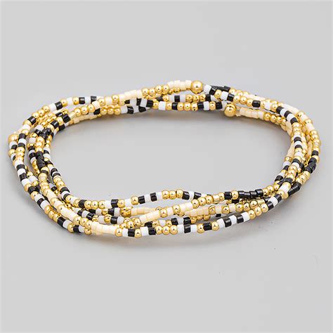 Dainty Seed Beaded Bracelets