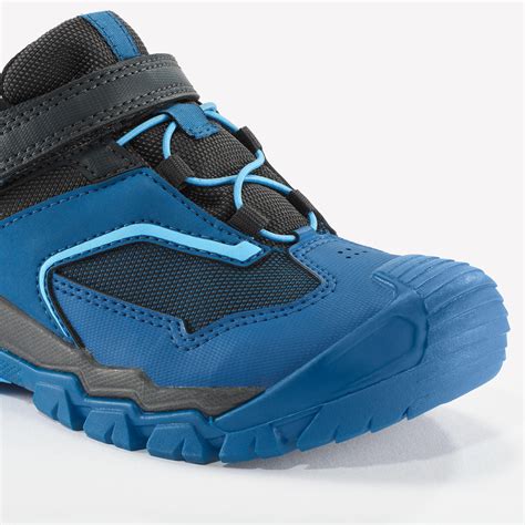 Kids’ Waterproof Hiking Shoes - Crossrock - graphite grey, Blue, Sky ...