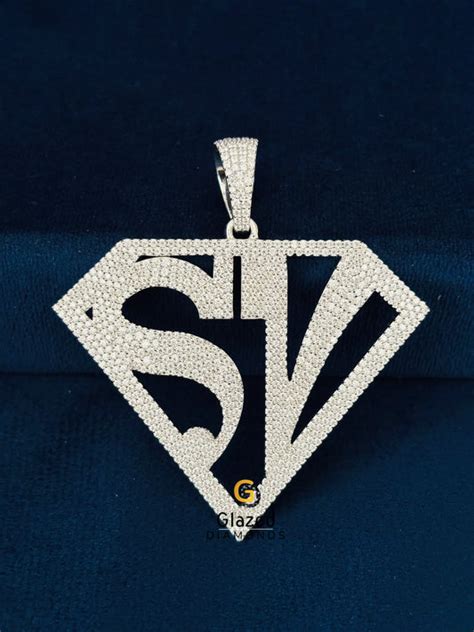 Moissanite Pendant | D-Color VVS for Men & Women – Glazed Diamonds