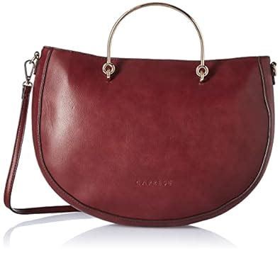 Buy Caprese womens TYRA S Large RED Satchel at Amazon.in