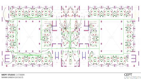 MEPF: Services, Design and Coordination - Hostel Project | CEPT - Portfolio