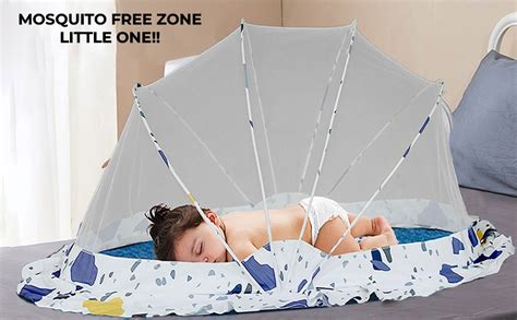 LifeKrafts Foldable Baby Mosquito Net, Bottomless Net for Infants, for ...