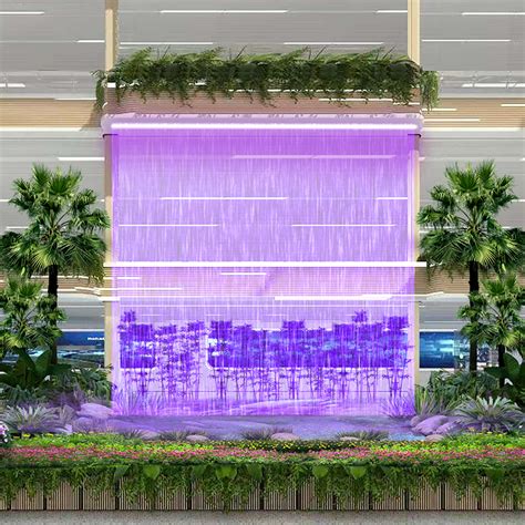 光纤水帘设计-上海水幕墙施工-玻璃水幕墙制作-数控水幕水帘-上海溥贝实业有限公司