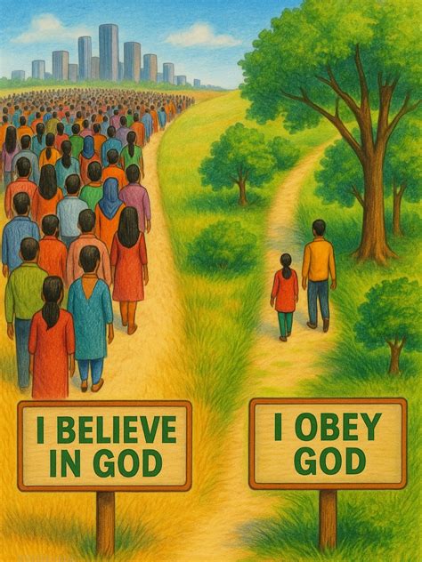 Bibleverses | Many say they believe in God. Far fewer believe and try ...