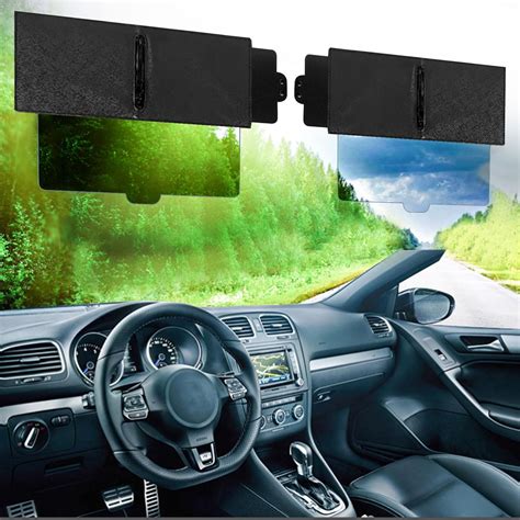 Amazon.com: dolitify 2PCS Sun Visor for Car Polarized Sun Visor ...