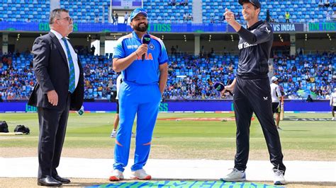 Champions Trophy 2025: New Zealand opt to bowl against India in last ...