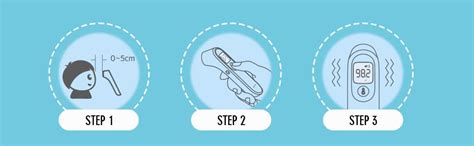 Yuwell Infrared Ir Non-Contact Forehead Thermometer (Yt-1, White ...