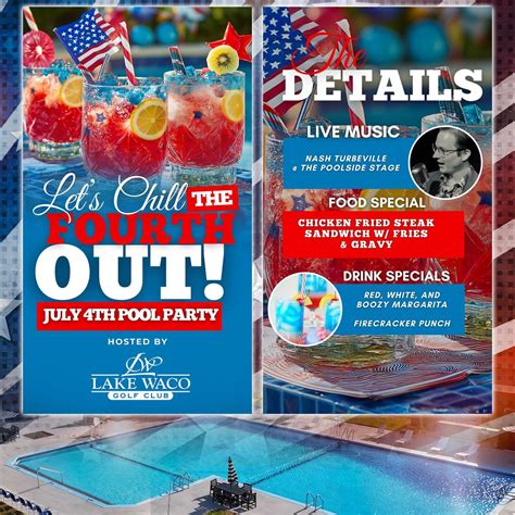 LWGC July 4th Pool Party 🎉🌊, Lake Waco Golf Club, 4 July 2025 | AllEvents