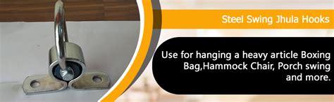 Q1 Beads 1 Pcs Swing Jhula Kada Ring Swing Hook with 4 Inch Pin ...