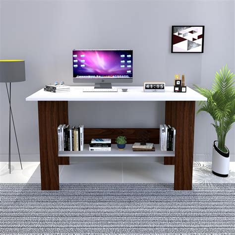 Furnifry Multifunctional Large Engineered Wood Small Study Table and ...