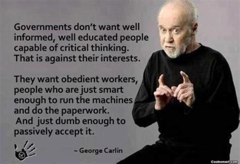 George Carlin Political Quotes 的图像结果