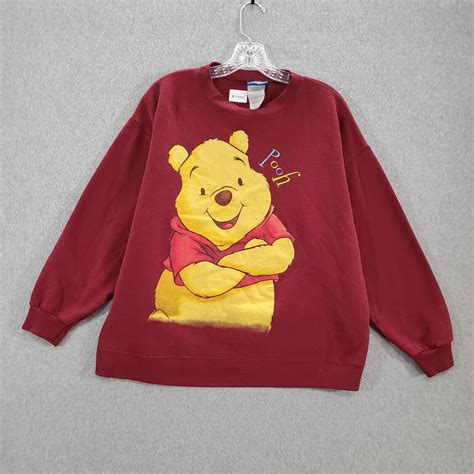 VINTAGE DIsney Winnie The Pooh Men Sweatshirt Large R… - Gem