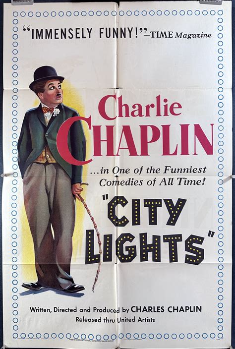 City Lights Movie Poster