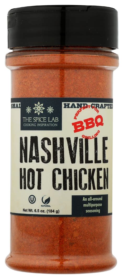 Amazon.com : The Spice Lab Nashville Hot Chicken BBQ Seasoning, Kosher ...