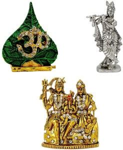 Le Holy Symbol Om on Peepal Leaf Lord Krishna (Krishn) Murlidhar ...