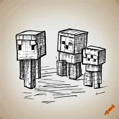 Image result for Minecraft Computer Drawings