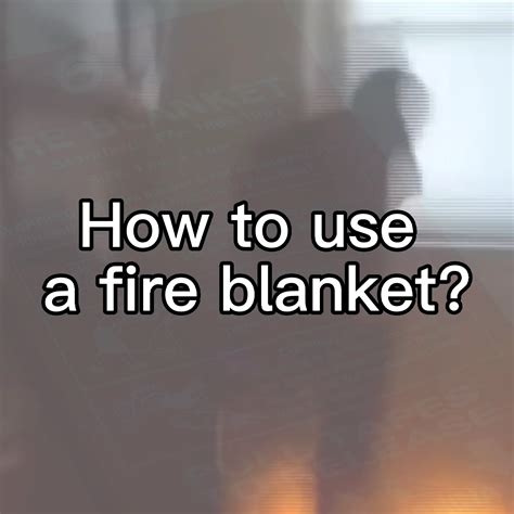 1m X 1m Fire Resistant Blanket Prepared Hero Emergency Fire Blanket ...