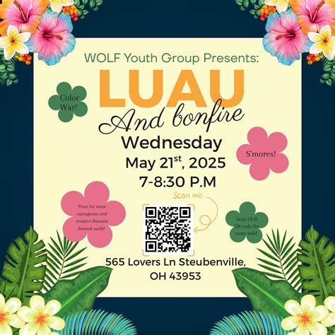Luau & Bonfire , Word of Life Fellowship, Steubenville, 21 May 2025 ...