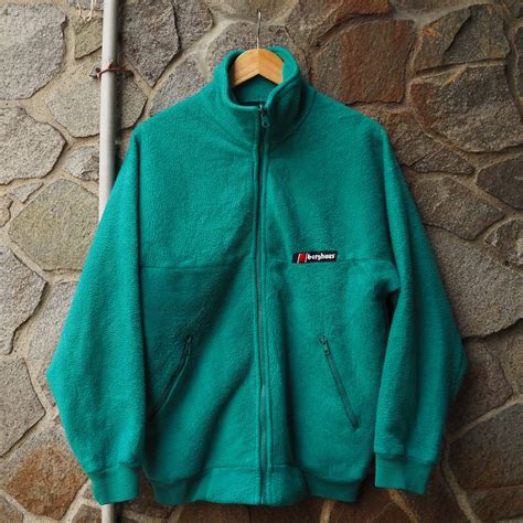 Jamiroquai! UK Vintage Berghaus Fleece Jacket 英国製 ビンテージ バーグハウス フリース ...