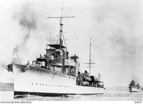 Image result for HMAS Stuart WW2