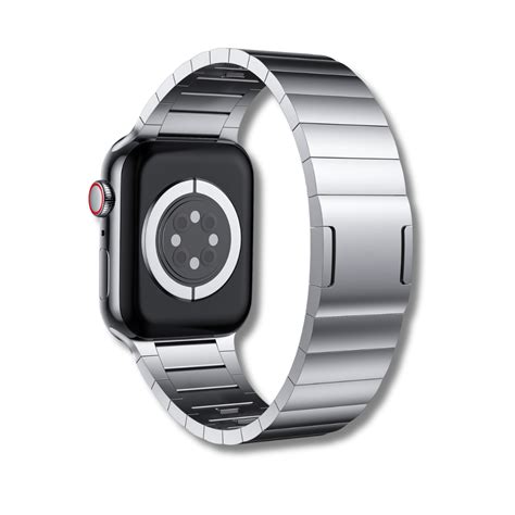 Premium Titanium Magnetic Lock Straps By iSerieshub For iWatch