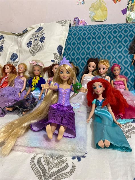 Disney Mattel Princess Toys, Rapunzel Doll with Color-Change Hair ...