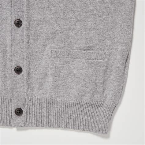 Uniqlo Premium Lambswool V Neck Cardigan Sale Cheap - Uniqlo Men ...