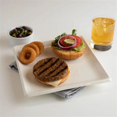 MinutemanTM Fully Cooked Flame Grilled Beef and Chicken Patties, 3 oz.