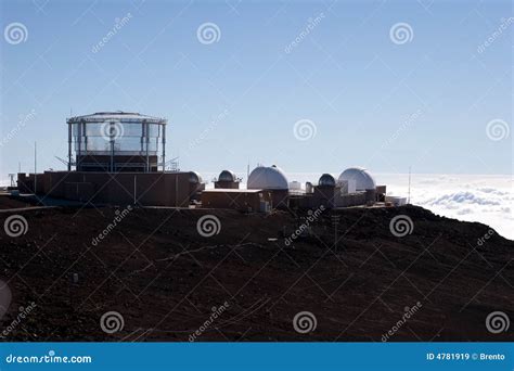 Haleakala Observatory stock image. Image of galaxy, astronomical - 4781919
