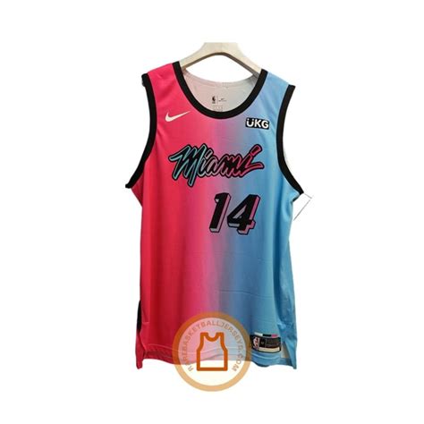 Tyler Herro Miami Heat Vice Versa City Edition Authentic Jersey - Rare ...