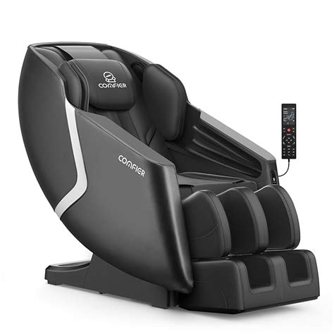 COMFIER Relaxing Massage Chair, Black | Full Body Massage, Zero Gravity ...