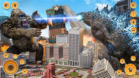 Real Bigfoot Angry Gorilla Attack Vs Giant Kaiju Godzilla Monster ...