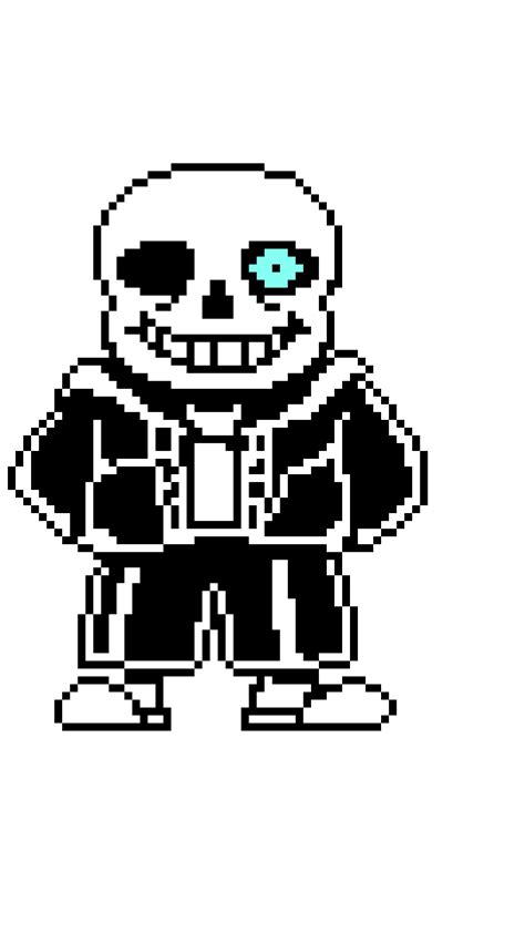 undetale sans pixel art by chichi3002 on DeviantArt